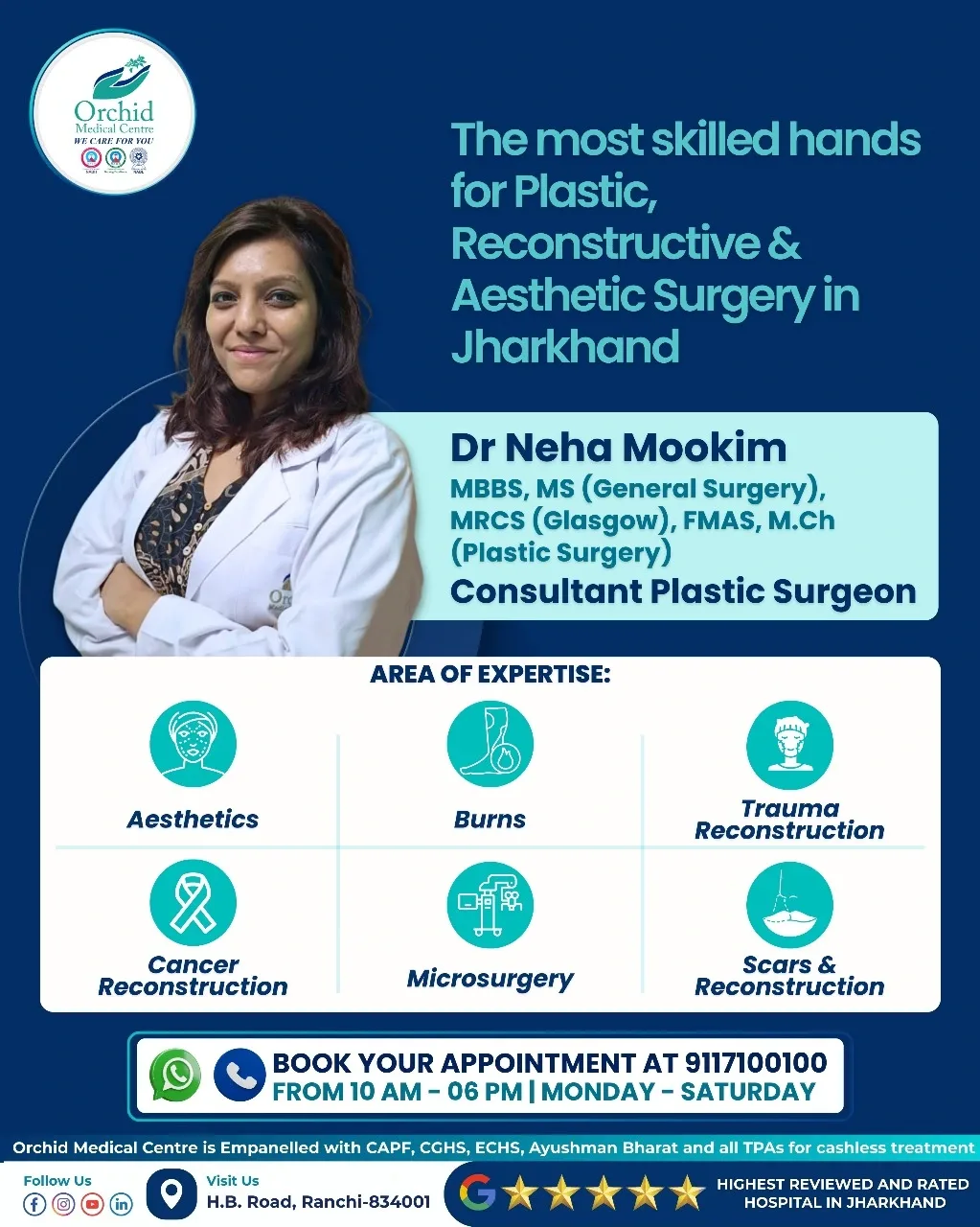 Orchid Medical Centre Welcomes Dr Neha Mookim